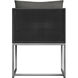 Crete Dark Grey / Gracebay Grey Outdoor Dining Armchair